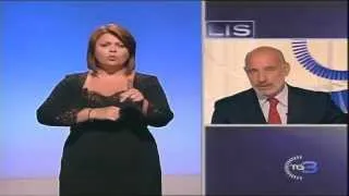 TG3 LIS del 24-08-2013 il TG nella Lingua Italiana dei Segni di Rai 3