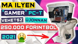 Ilyen "Gamer" PC, Számítógépet Vehetsz Ma 250.000 Forintból