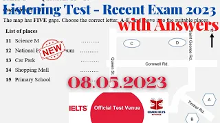 IELTS Listening Actual Test 2023 with Answers | 08.05.2023