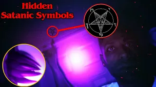 Demon on Camera I found Satanic Markings hidden inside Paranormal Haunted House | Ali H