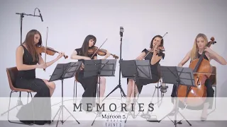 Memories | Maroon 5 | Bravo Music Events String Quartet