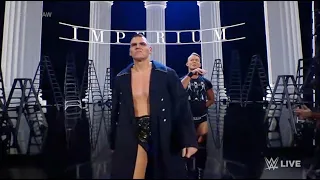 Gunther and Ludwig Kaiser (Imperium) Full Entrance: WWE RAW, June 26, 2023