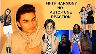 FIFTH HARMONY without AUTOTUNE Reaction