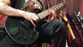 Trivium - Down From The Sky. Guitar Cover (With Solo) HD