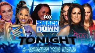 Natalya, Tamina & Bianca Belair vs Shayna Baszler, Nia Jax & Bayley - SmackDown 21/05/21 | WWE EnEsp