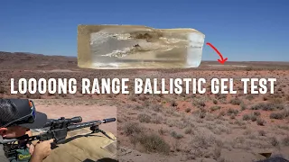 Ballistics Gel Testing at 600 Yards: 6.5 PRC & 6.5 Creedmoor