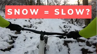 Hitting 24 MPH On A Fat Bike In The Snow | Mapleton Canyon, Utah
