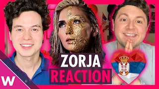 Zorja Eurovision Serbia 2022 Reaction