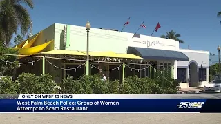 Exclusive: West Palm Beach Police goes undercover as restaurant owner to halt attempted scam