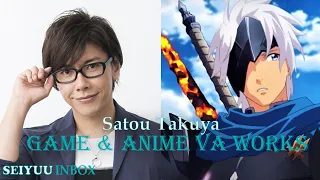 Satou Takuya voice Actor roles in Game / Anime