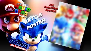 [RareGalaxy5] Making A “Sonic V.S Mario” Movie Battle Poster!