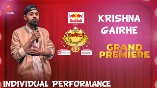 Krishna Gairhe From “Tanahun” Super 30 || Comedy Champion S3 || Individual Performance