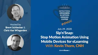 Stop Motion Animation Using Mobile Devices for eLearning with Kevin Thorn, CNH - IDIODC Ep #114