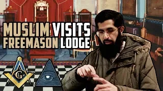 MUSLIM VISITS FREEMASON LODGE