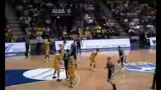 BBL Playoffs 2008 Alba vs. Bremerhaven game 1 - highlights 3