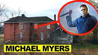 Drone catches MICHAEL MYERS in REAL LIFE at 3AM !!! (He came after us)