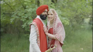 Parminder + Hayley Punjabi Fusion Wedding Film | Calgary Wedding Video | 4K