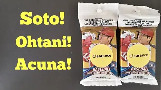 2018 Topps Update Fat Packs! Ripping Rookies Clearance Style! Soto! Ohtani! Acuna!