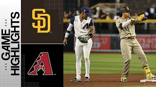 Padres vs. D-backs Game Highlights (8/13/23) | MLB Highlights