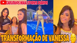 CARLINHOS MAIA FEZ UMA TRANSFORMAÇÃO EM VANESSA 😱 COMEÇOU A RIR QUANDO VIU ELA DE SALTO ALTO 🤣🤣