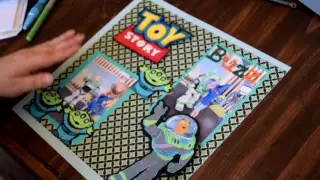 Toy Story Scrapbook Layout 12x12  Episode 1