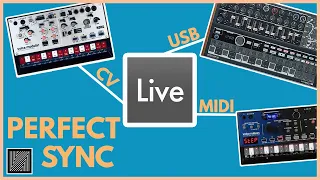 How to Sync your Hardware with Ableton Live (with Usb, Midi & CV)
