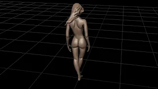 CGI Posing Woman II (3D Sculpting)