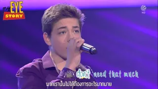 [Thai sub] Samuel - Bonfire Heart The Voice Kids Germany (Blind Auditions 2) 28.3.2014