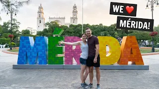 We LOVE Mérida, Mexico! ❤️  (Exploring Mérida’s BEAUTIFUL plazas, architecture, & MORE!)