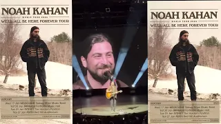 Noah Kahan Live at Melbourne Sidney Myer Music Bowl 18th January 2024 (not the complete show)