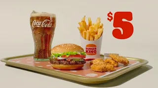 1 hour of Burger King have it your way all for 5 bucks