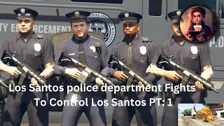 SWAT Intense Response to Police Station Attack in GTA 5 - Epic Showdown