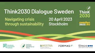 Think2030 Dialogue Sweden | Opening remarks and policy panel