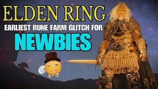 ELDEN RING - Earliest Rune Farm Glitch | Level Up Fast