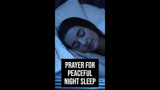 Prayer For Peaceful Night Sleep - Christian #shorts