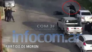 Morón: enfrentamiento armado entre policías y delincuentes en el Palomar