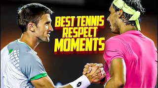 Beautiful Sportsmanship and Respect Moments In Tennis