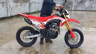 Honda CRF 150L Supermoto review -moto series ep 1.