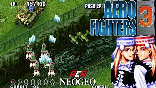 AERO FIGHTERS 3 - Chaika & Pooshka, full play 60fps