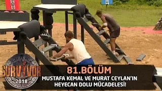 Mustafa Kemal ve Murat Ceylan'ın heyecan dolu mücadelesi! | 81.Bölüm | Survivor 2018