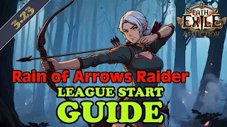 [3.24 viable]It's Back! Rain of Arrows Raider League Start Build Guide Path of Exile Affliction