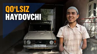 Oramizdagi odamlar: Avtomashinani qo‘lsiz boshqarayotgan haydovchi