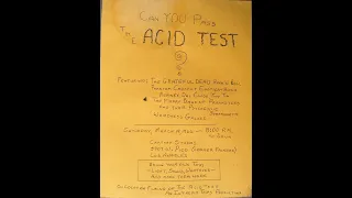 Grateful Dead 3-19-1966 Pico Acid Test - Carthay Studios - Los Angeles, Ca