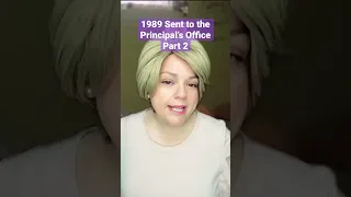 1989 Sent to Principal’s Office Pt2(pt1)https://youtube.com/shorts/msAiFsmyBuU?feature=shares #genx