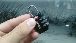 TSA 007 lock padlock reset tutorial / TSA007 Schloss einstellen Anleitung