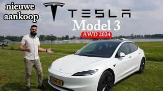 Tesla model 3 (2024): een eerste indruk van mijn nieuwe aankoop