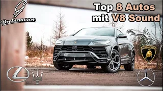 8 Autos mit dem besten V8 Sound | G Performance