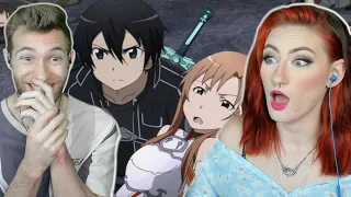 KIRITO VS HEATHCLIFF!! SEASON 1 FINALE!! Reacting to "SAO Abridged Ep.11" with Kirby!