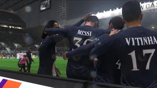 Messi goal from outside the box | FIFA 23 PS5