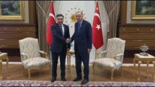 Олжас Бектенов встретился с президентом Турции
